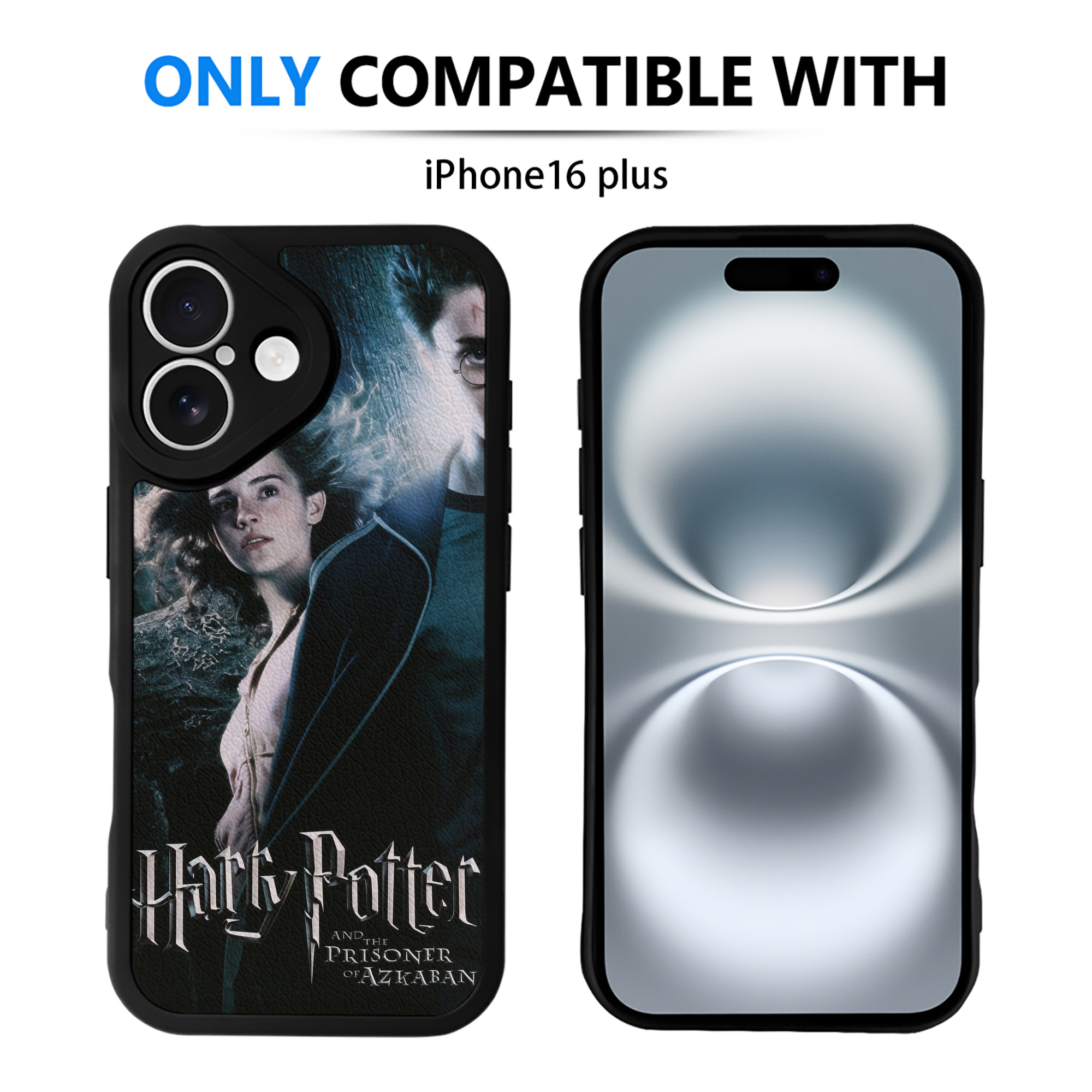 （画像用） Harry Potter ハリー・ポッターシリーズ 【iPhone 16シリーズ対応】シリコンスマホケース（レザー調） 材質：シリコン
